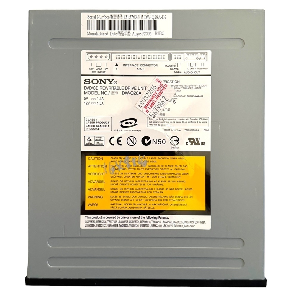 Sony Compact Disc DVD + ReWritable, Ultra Speed